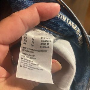 American Eagle Vintage High Rise
